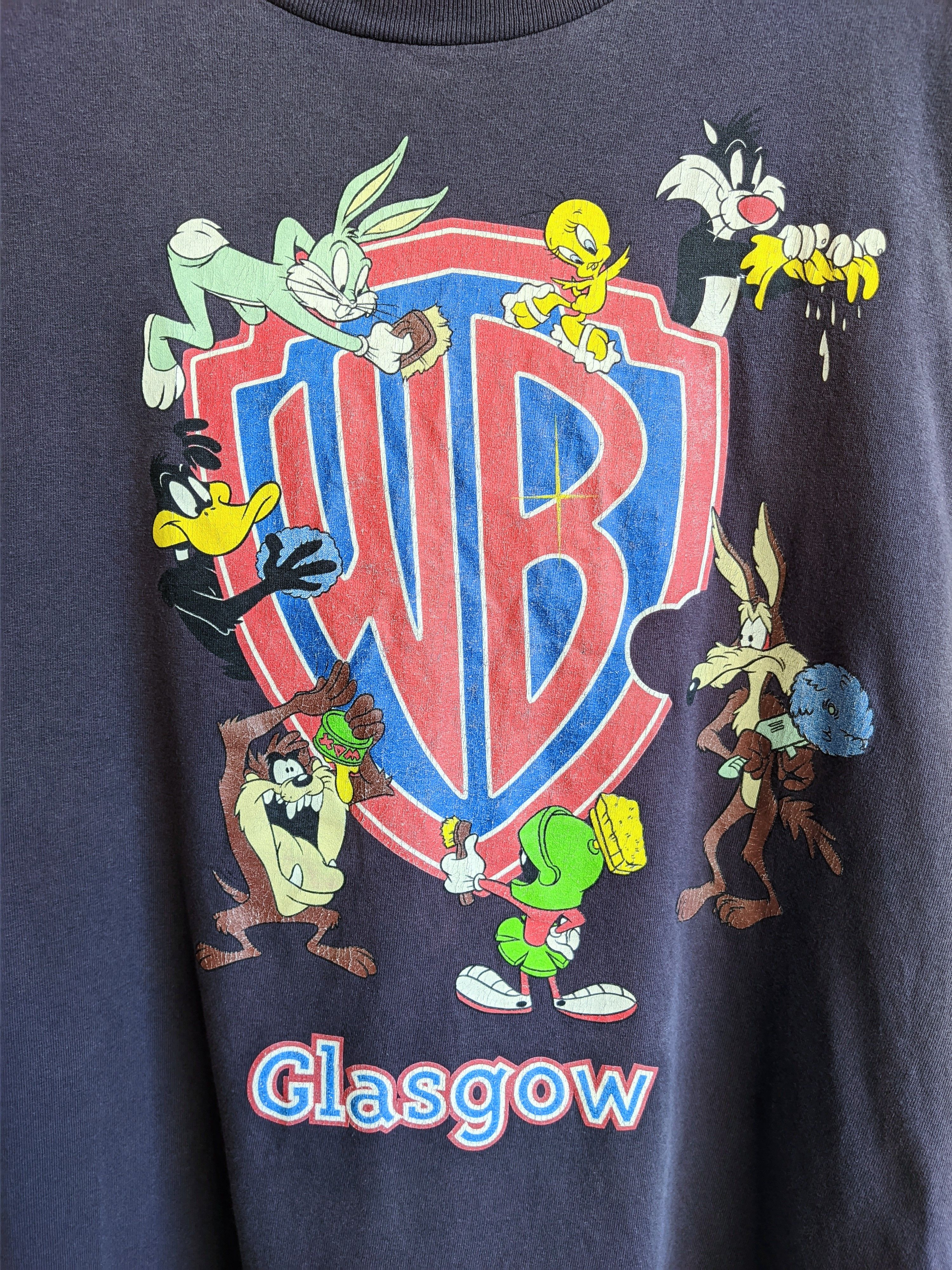 Cartoon Network Warner bros cartoon vintage tshirt 1998 90s USA Size US XL / EU 56 / 4 - 5 Thumbnail