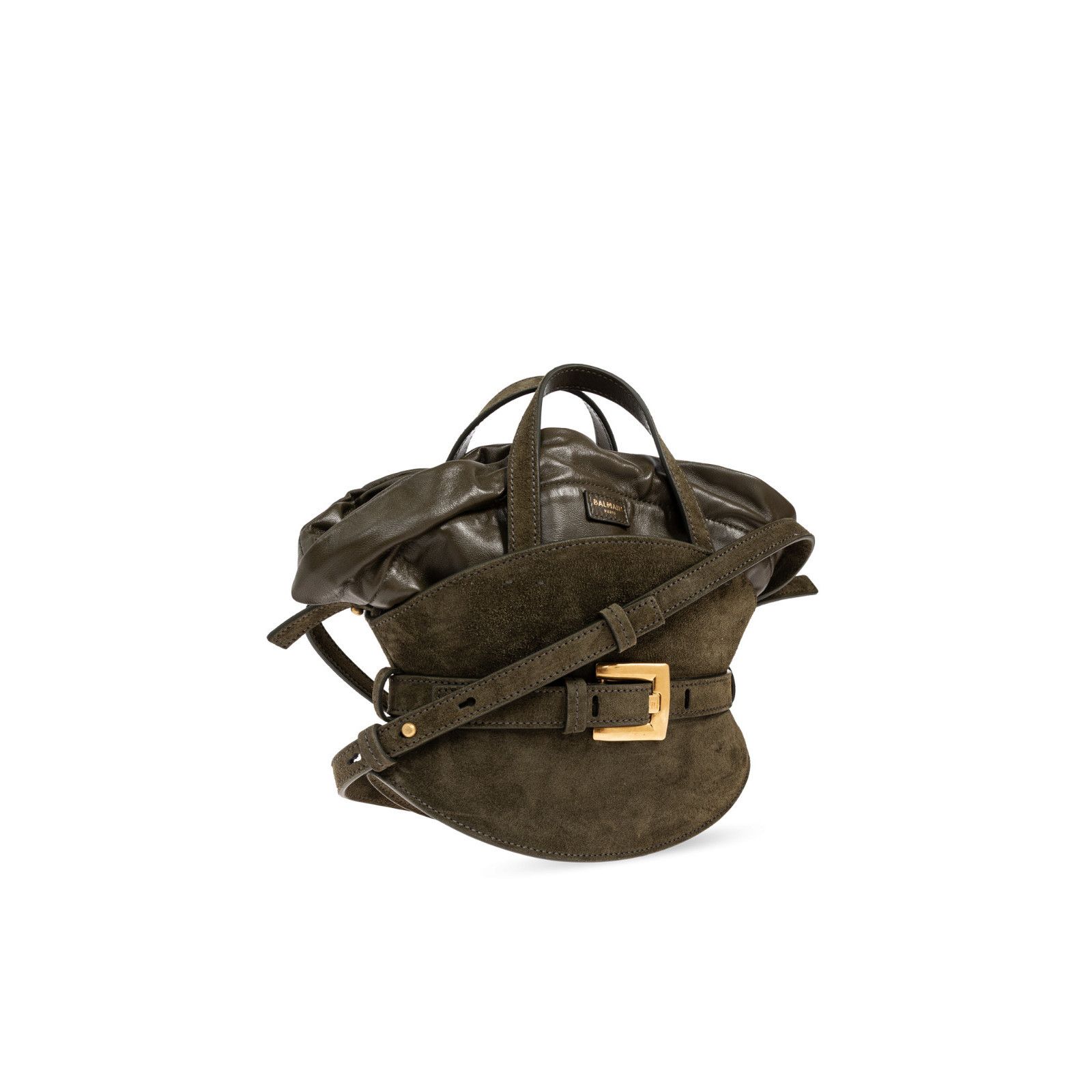 Balmain BALMAIN Basket Green Shoulder Bag New & Authentic Size ONE SIZE - 3 Thumbnail