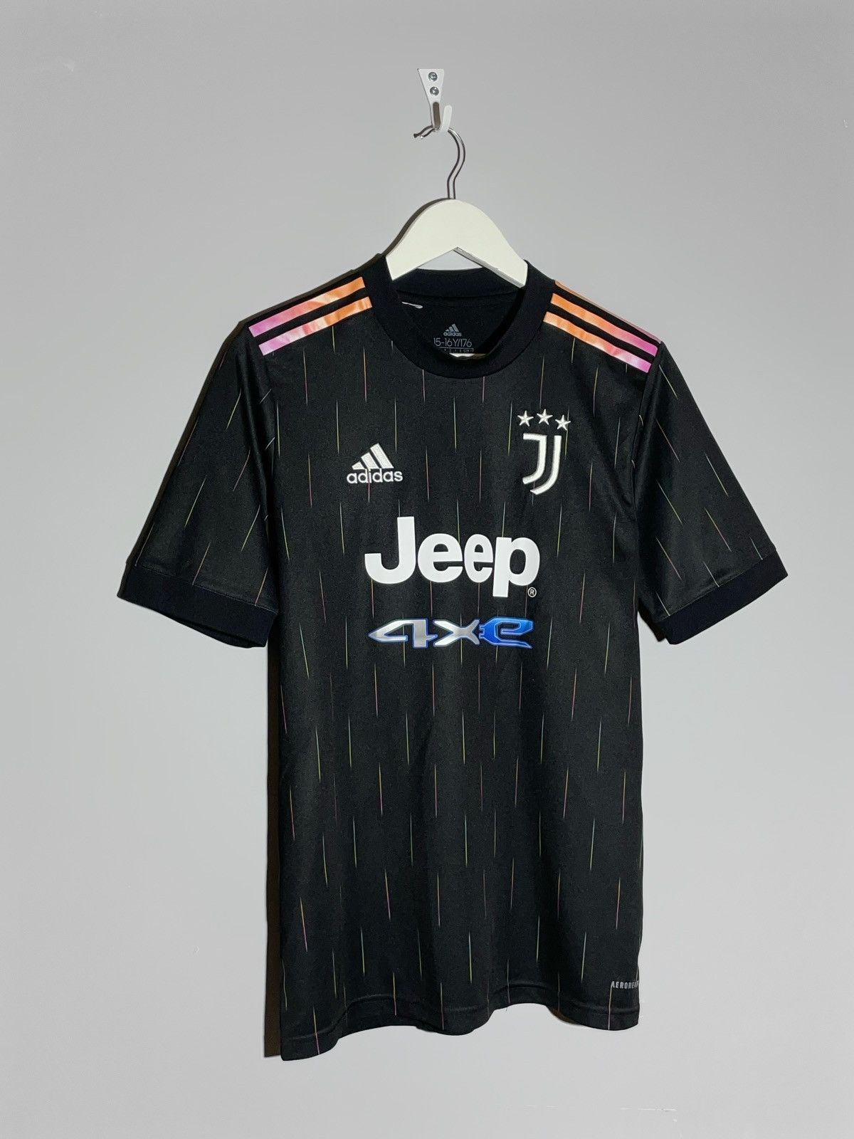 Adidas Juventus FC Adidas 2021/22 Away Y2k Football Shirt Size US S / EU 44-46 / 1 - 2 Thumbnail