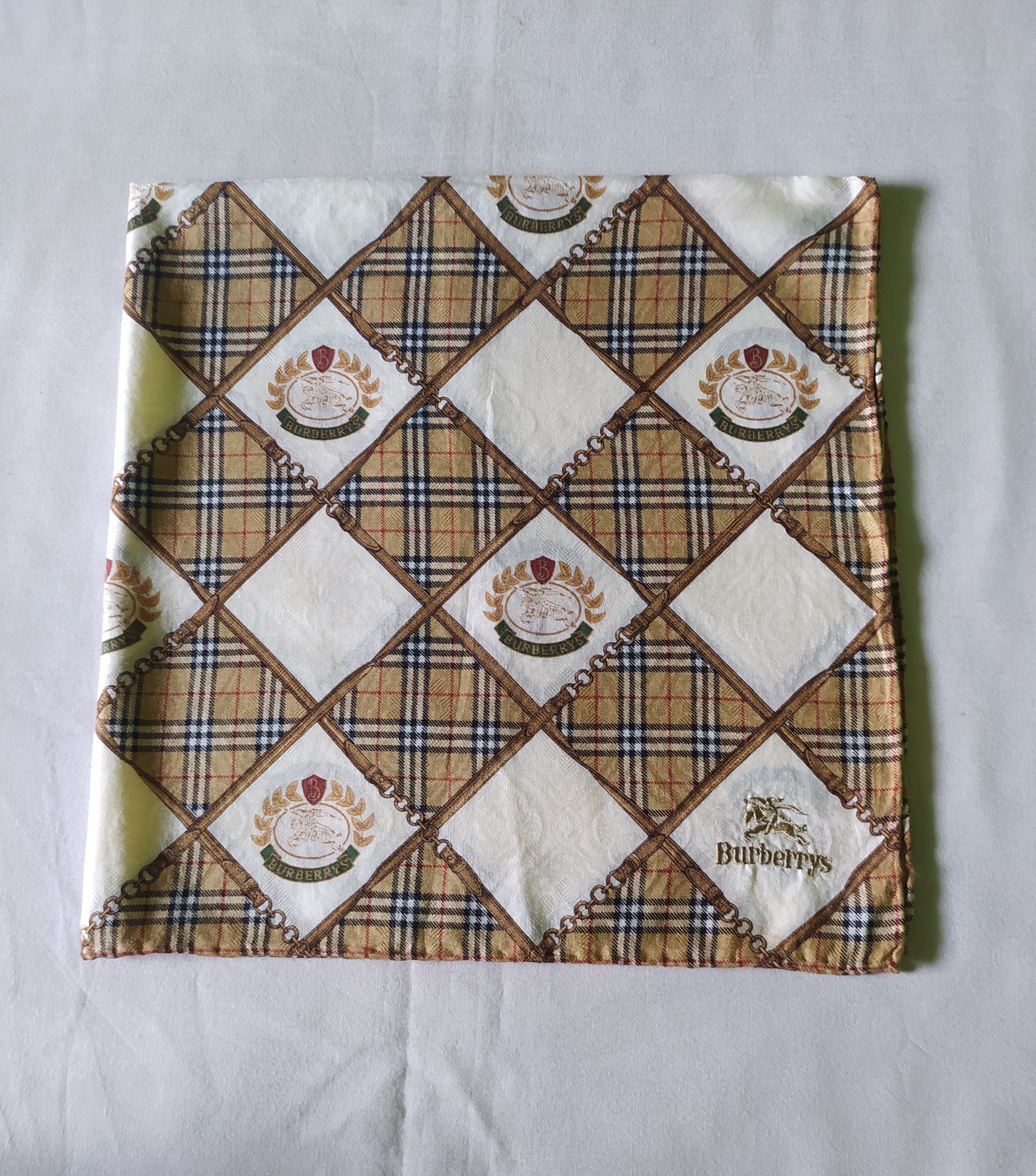 Burberry Vintage Burberry Handkerchief Size ONE SIZE - 1 Thumbnail