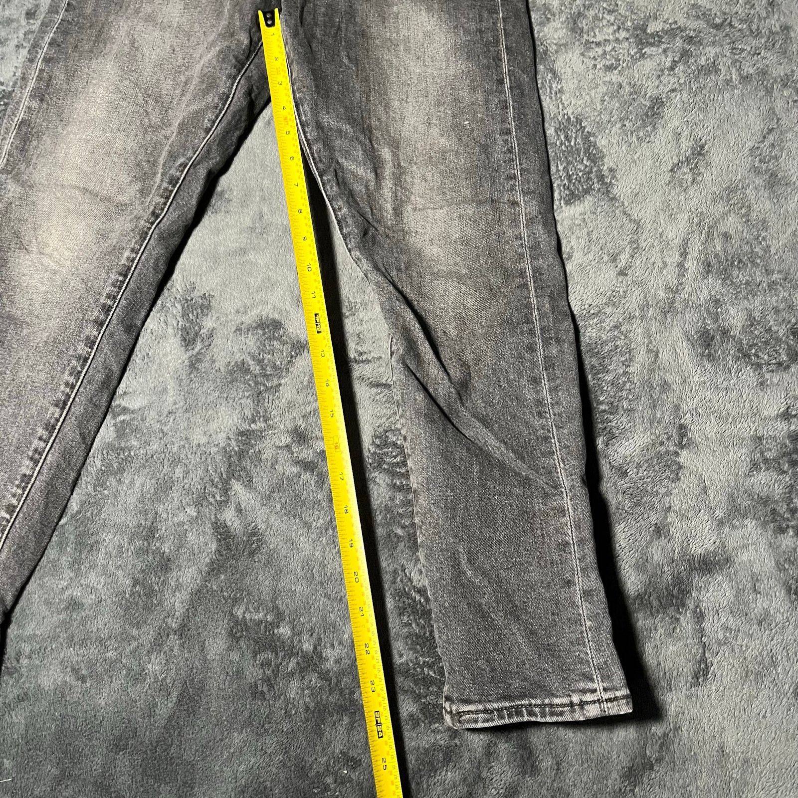 Levi's Levi's Wedge Skinny Women's High Rise Button Fly Gray Sz 29 Size 29" - 6 Thumbnail