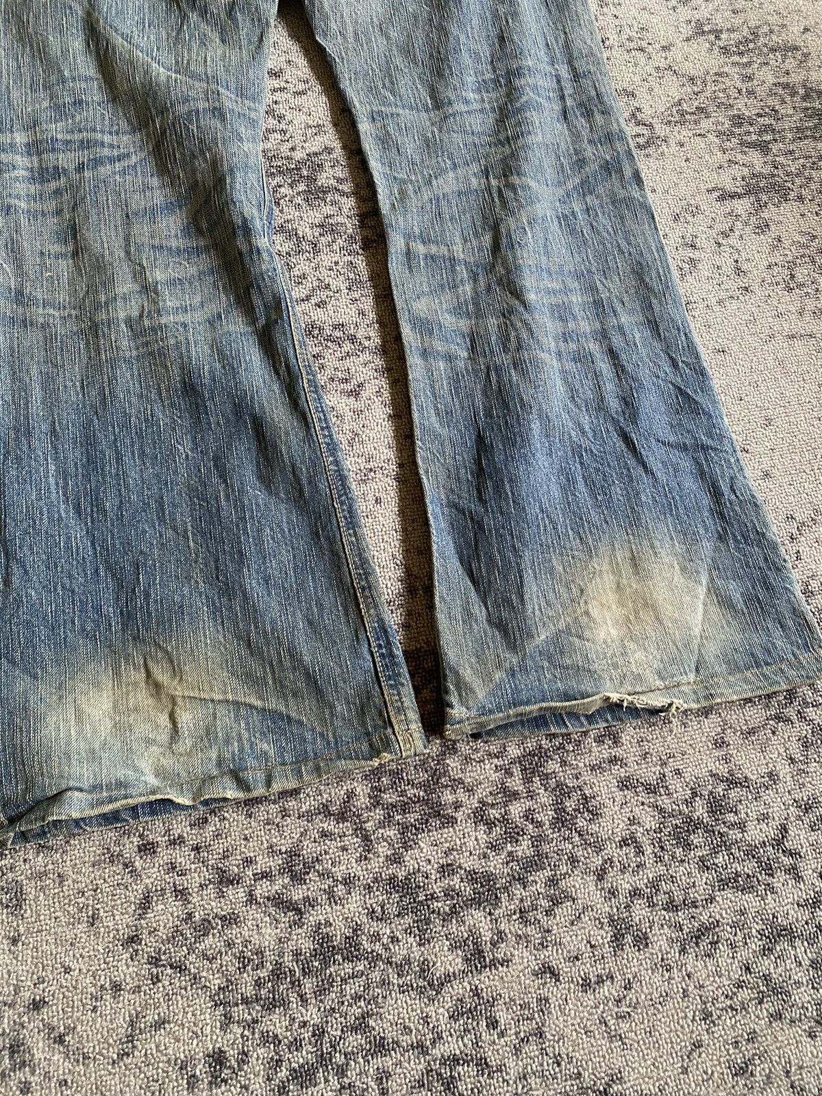 Hysteric Glamour Y2k Edwin 503 distressed bootcut jeans Size US 33 - 5 Thumbnail