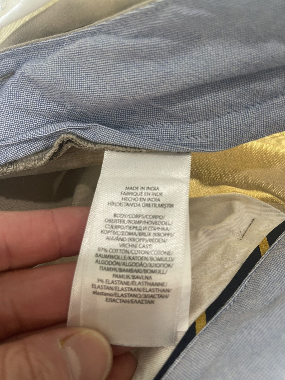 Polo Ralph Lauren Polo Ralph Lauren Chino Sz 32x34 Khaki Stretch Straight Fit Size US 32 / EU 48 - 8 Thumbnail