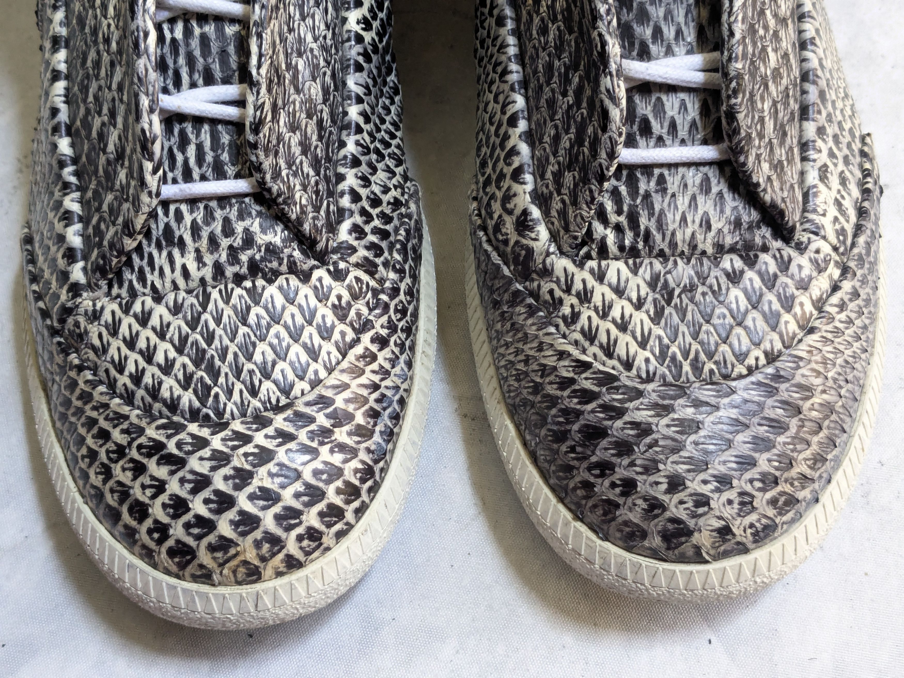 Maison Margiela Maison Margiela Future White Snakeprint 10 43 High Tops Size US 10 / EU 43 - 3 Thumbnail