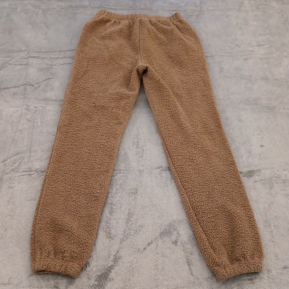 Vintage Good American Jogger Sweatpants Womens Size 2 Brown 30x30 High Rise Elastic Waist Pockets Tapered Inseam 30 in Cotton Blend Fleece Pants Size 26" / US 2 / IT 38 - 7 Thumbnail