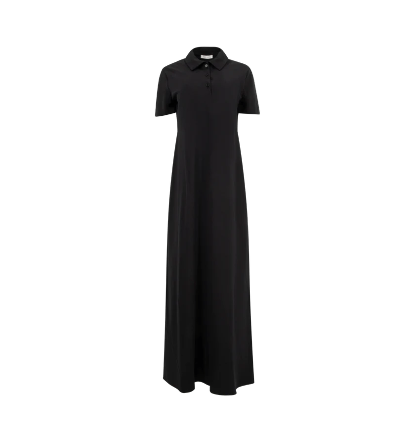 The Row o1h1sh11225 Valenit Dress in Black Size M / US 6-8 / IT 42-44 - 1 Thumbnail