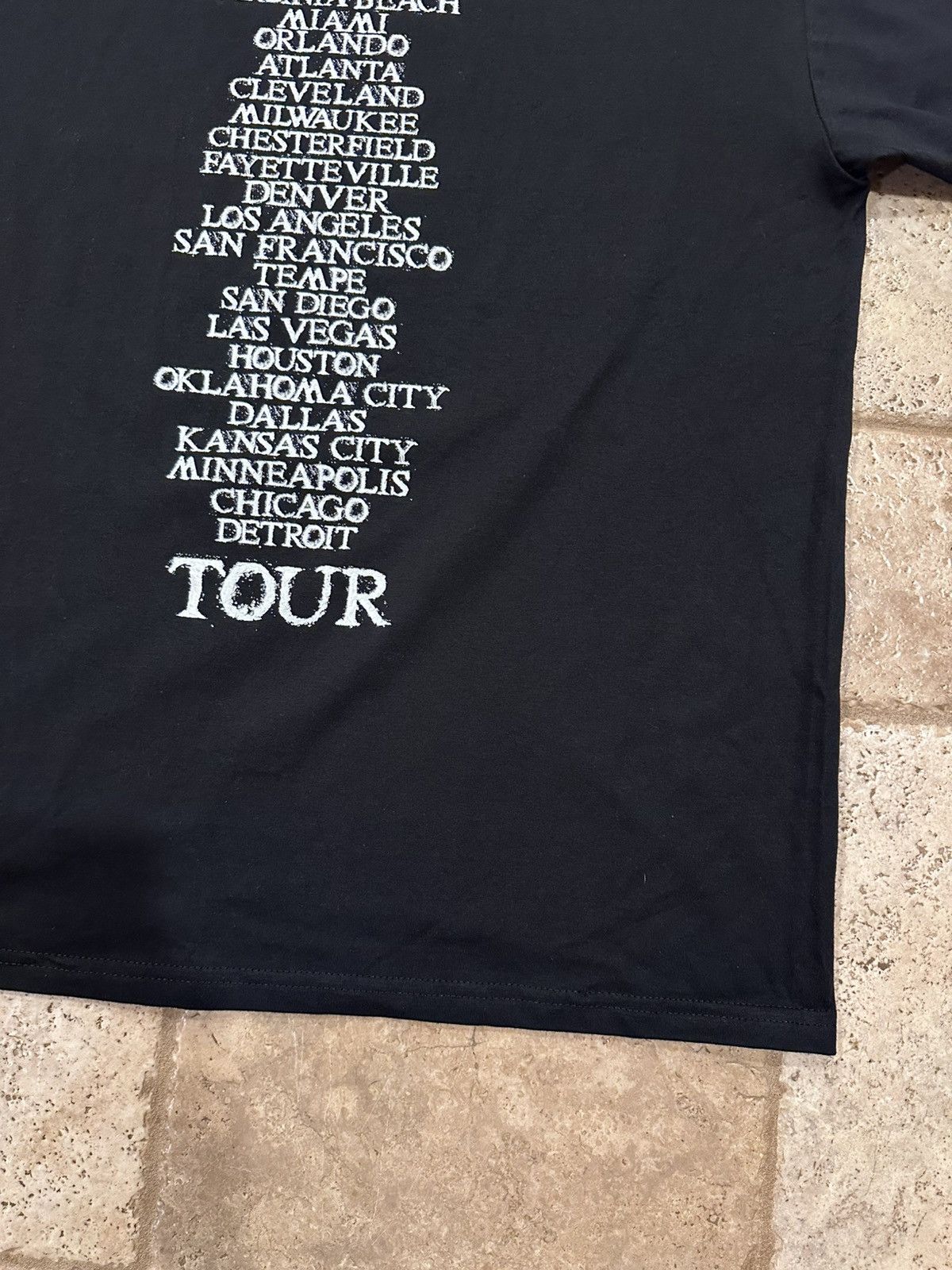 Rap Tees Clipse Logo “Let God Sort Em Out” Tour Dates Black Rap Tee Size US XL / EU 56 / 4 - 10 Thumbnail