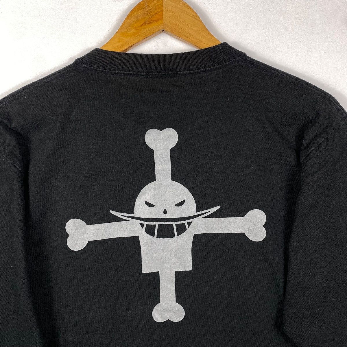 Anime ONE PIECE Portgas D. Ace Good Bye Luffy Graphic Anime Tee Size US L / EU 52-54 / 3 - 5 Thumbnail