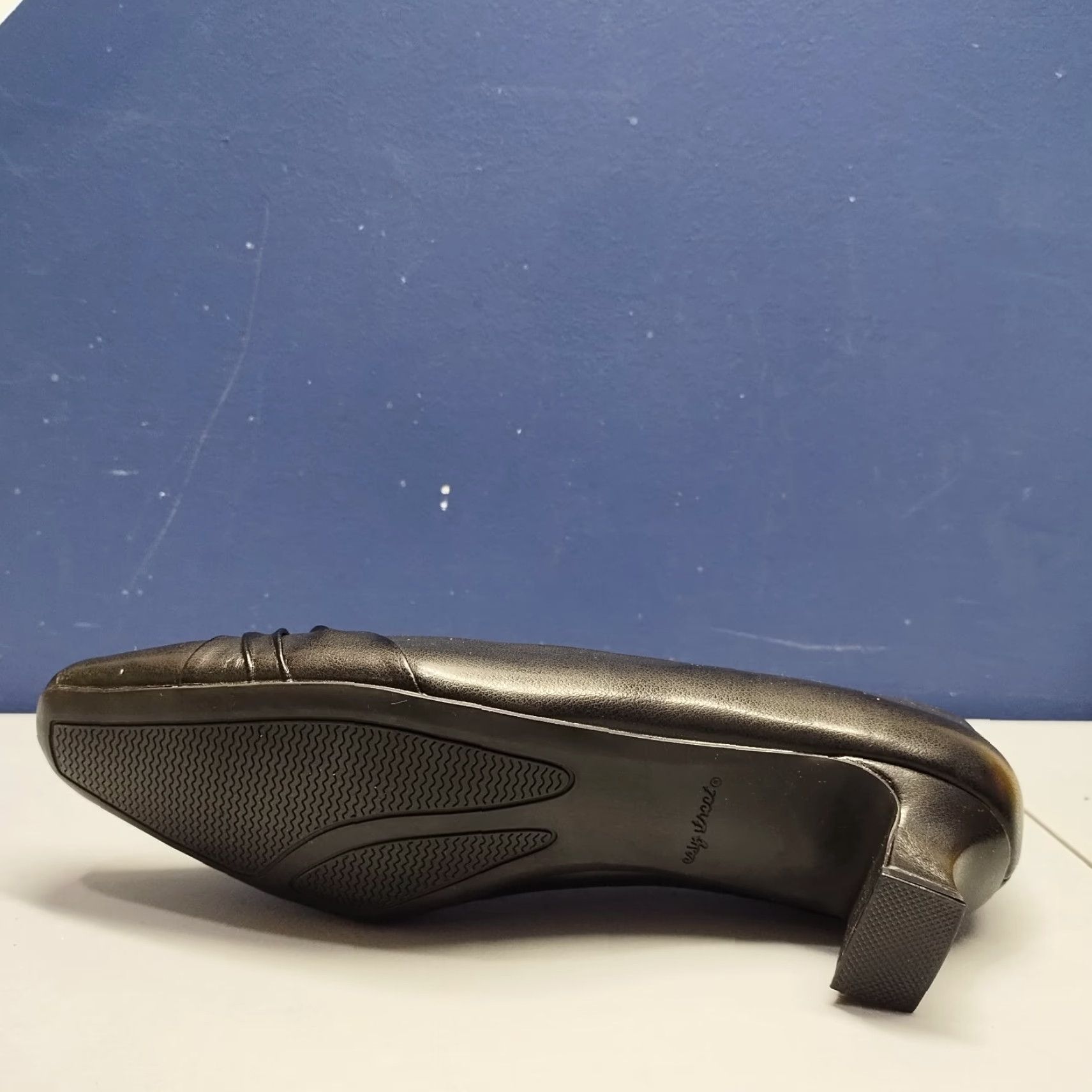 Vintage Easy Street Waive Dress Pumps Womens 8.5 Black Kitten Heel Square Toe 404611 Pre-owned Mens? Size M / US 6-8 / IT 42-44 - 6 Thumbnail