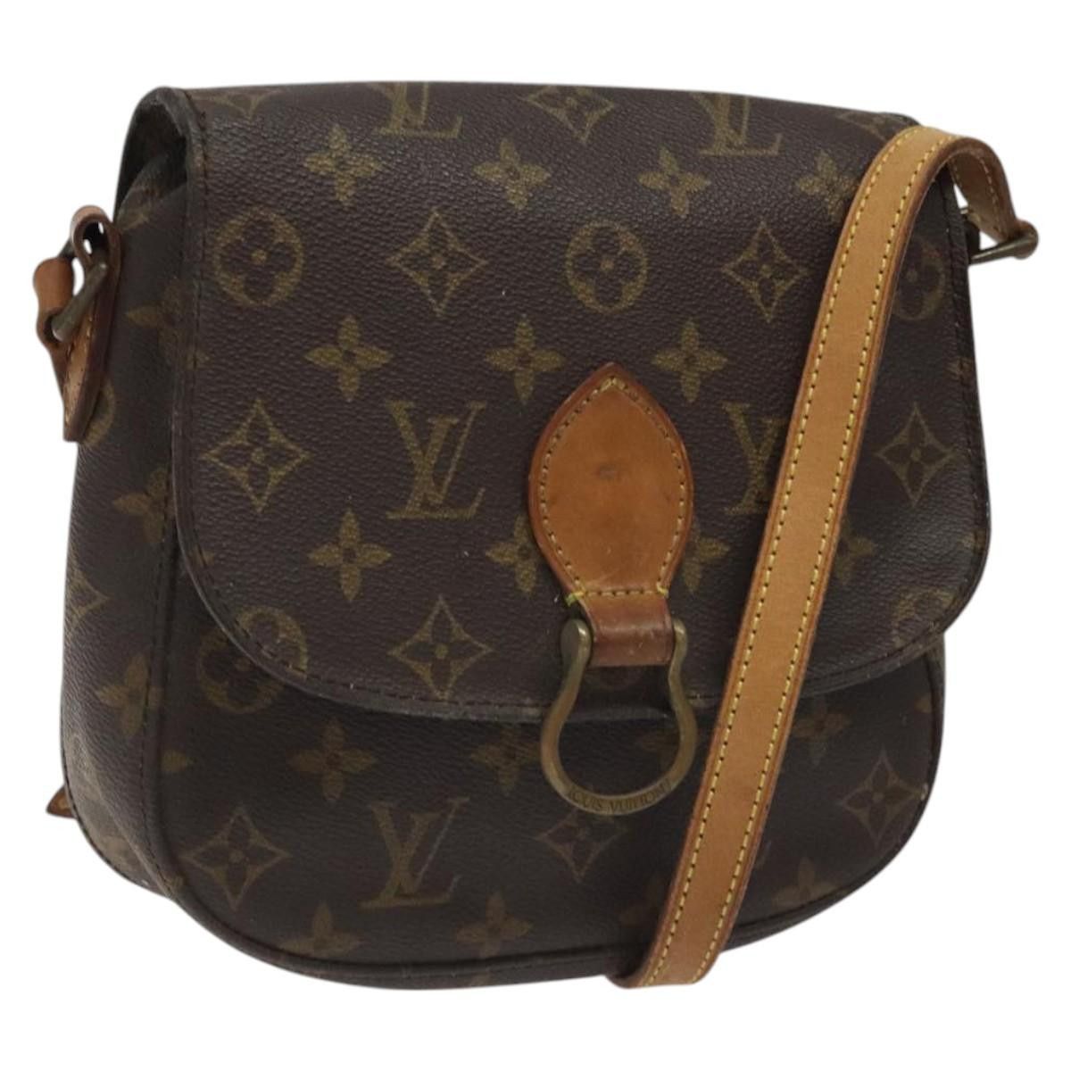 Louis Vuitton Monogram Saint Cloud Mm Shoulder Bag M51243 Lv Auth 116957, Women's