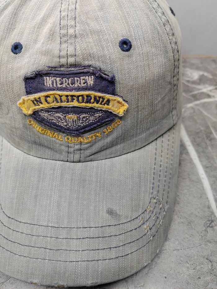 Japanese Brand Vintage Intercrew In California Distressed Style Cap Hat Size ONE SIZE - 3 Thumbnail