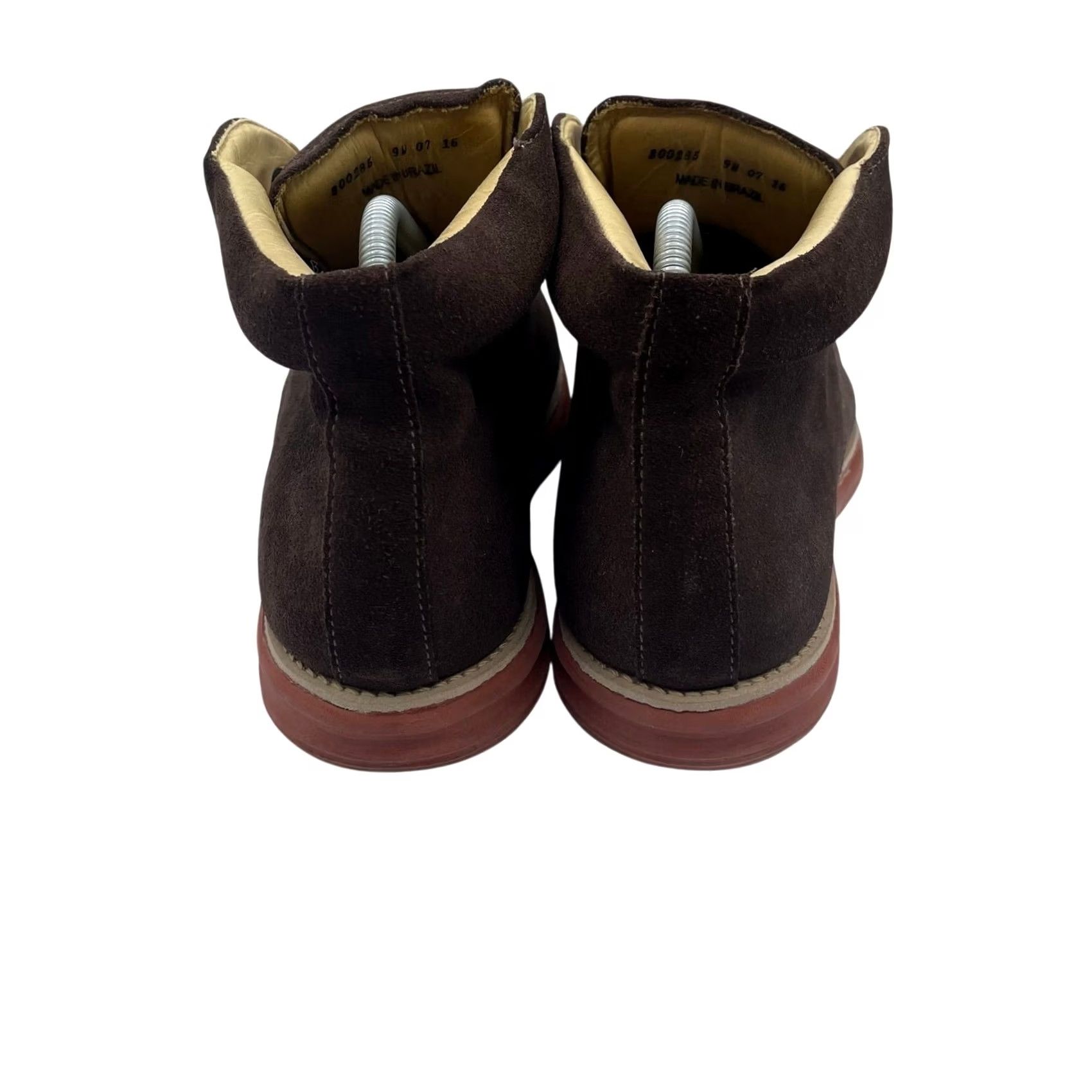 Martin Dingman Brown Suede Chukka Shoes Boots 9 Martin Dingman Shoes Mens Size 11.5 Brown Suede Lace Up  main image 4