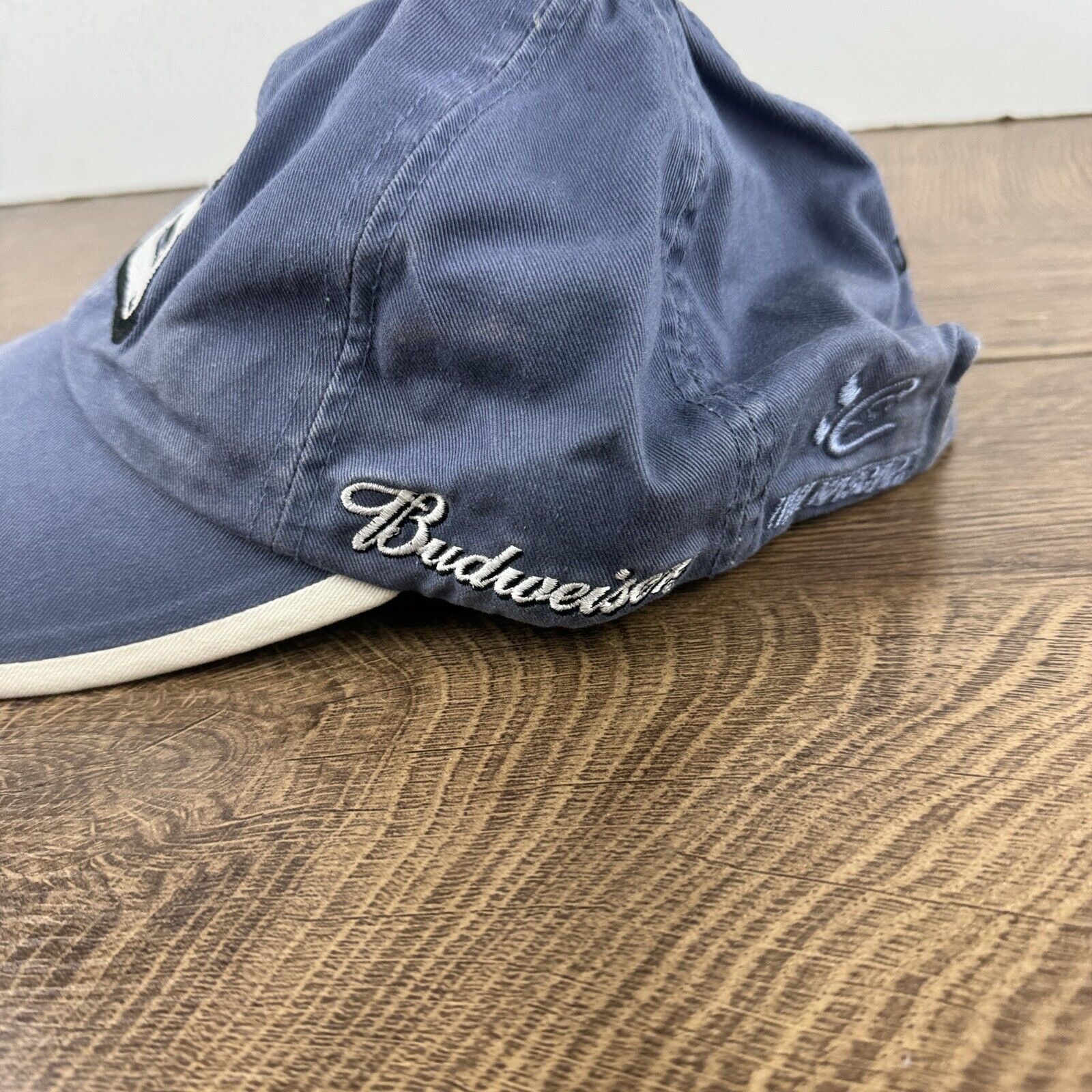Other Dale JR 8 Hat Dale Earnhardt Junior Gray Hat Adjustable Adul Size ONE SIZE - 7 Thumbnail