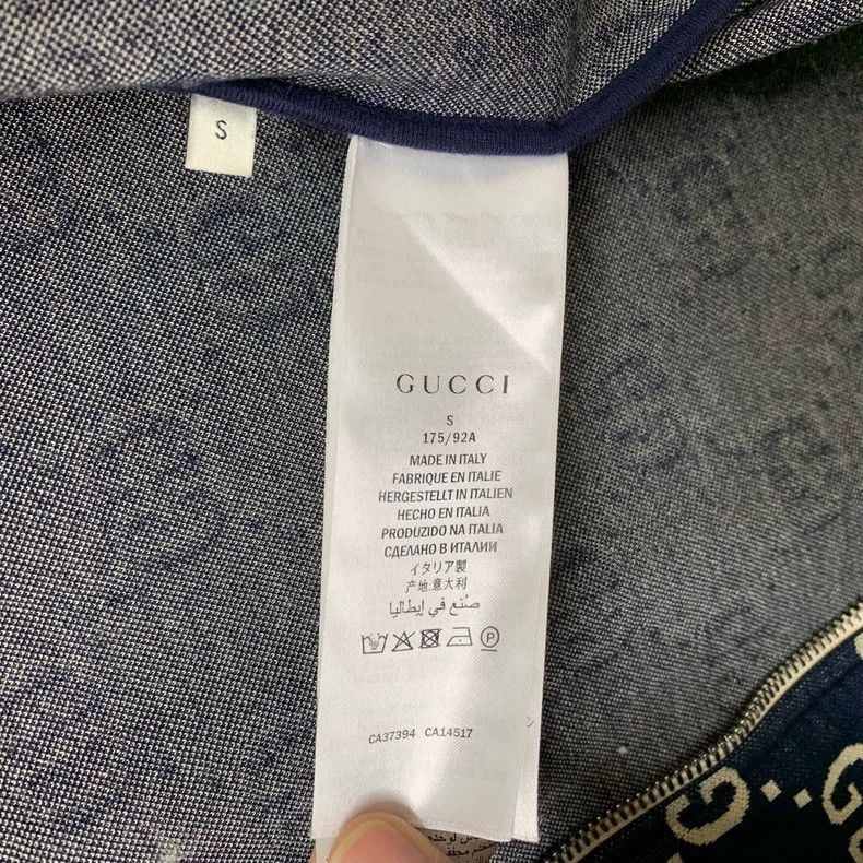 Gucci Gucci Red and blue full-print zipper jacket 2504-Nextarrow Size US S / EU 44-46 / 1 - 4 Thumbnail