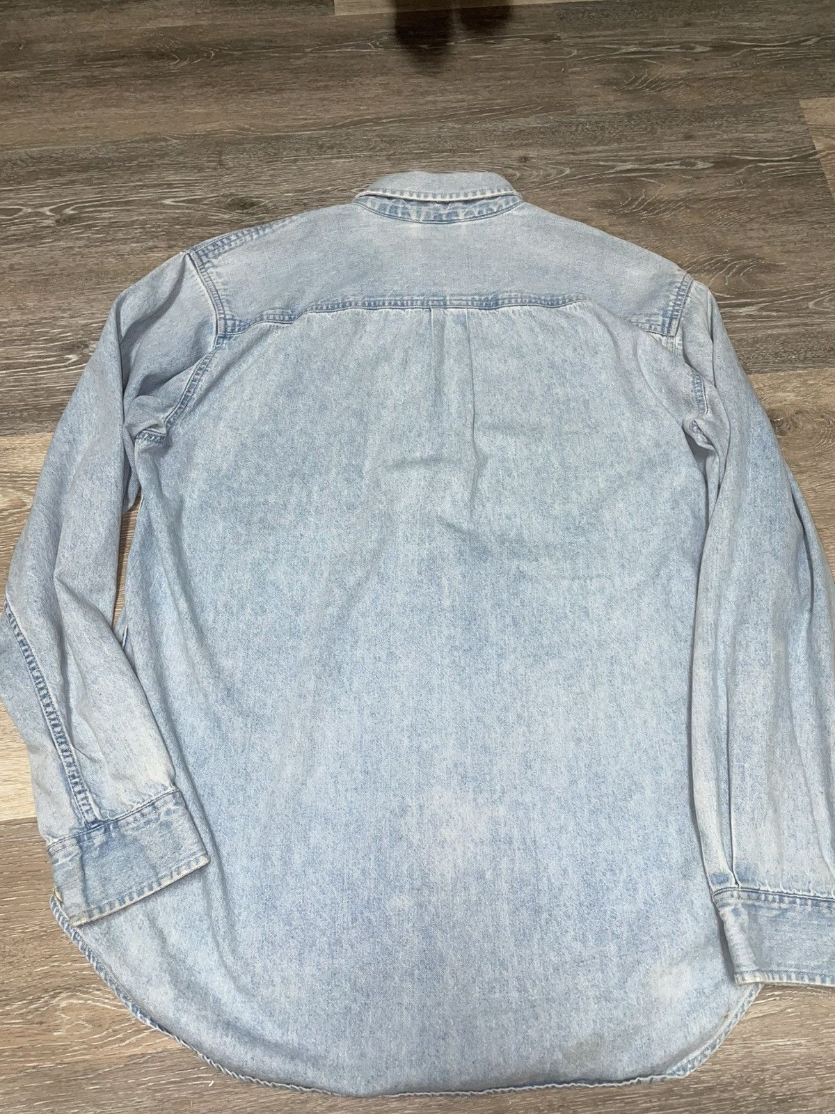 Vintage 1991 Denim Button Down Planet Hollywood Size US L / EU 52-54 / 3 - 14 Thumbnail