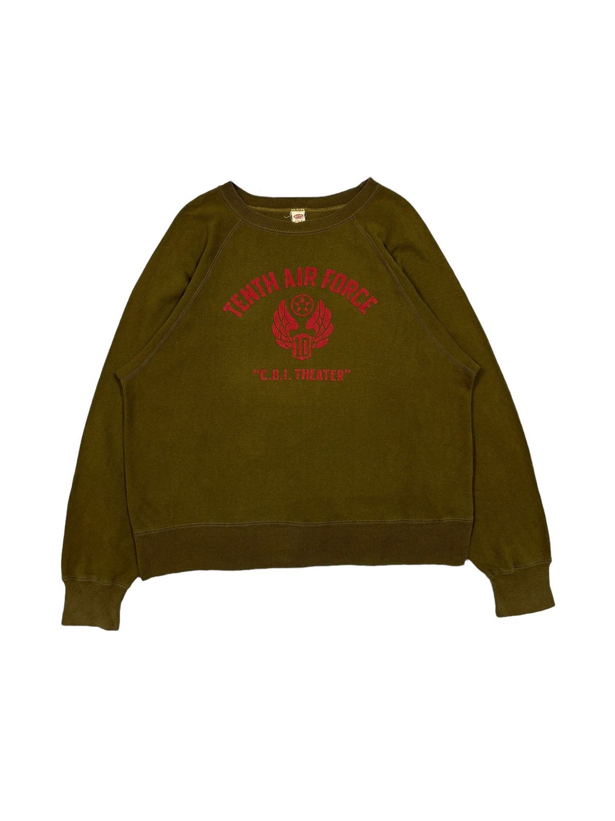 Buzz Rickson's × The Real McCoy's Toy Mccoy’s Tenth Air Force Pullover Sweatshirt Size US XS / EU 42 / 0 - 2 Thumbnail