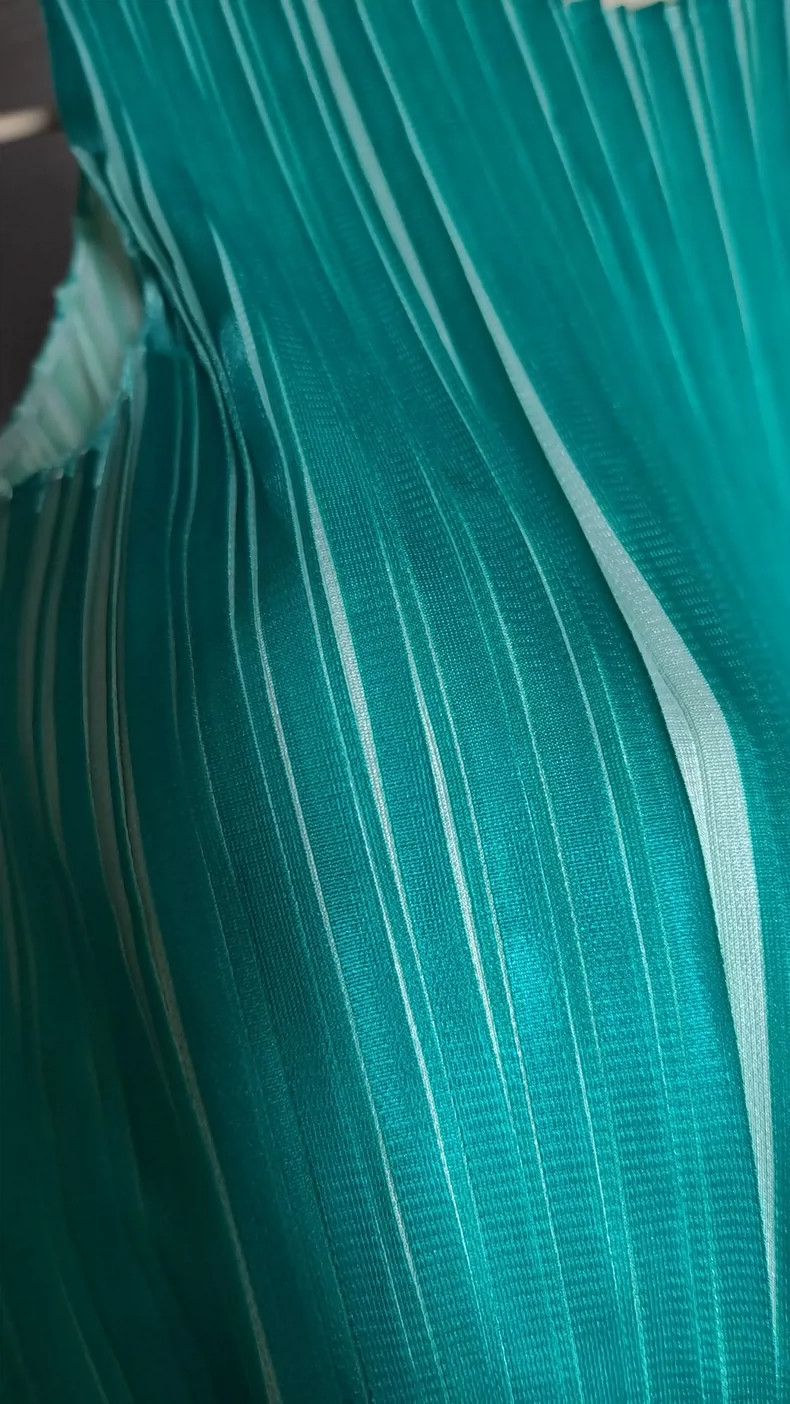Issey Miyake Issey Miyake Green pleated vest Size L / US 10 / IT 46 - 3 Thumbnail