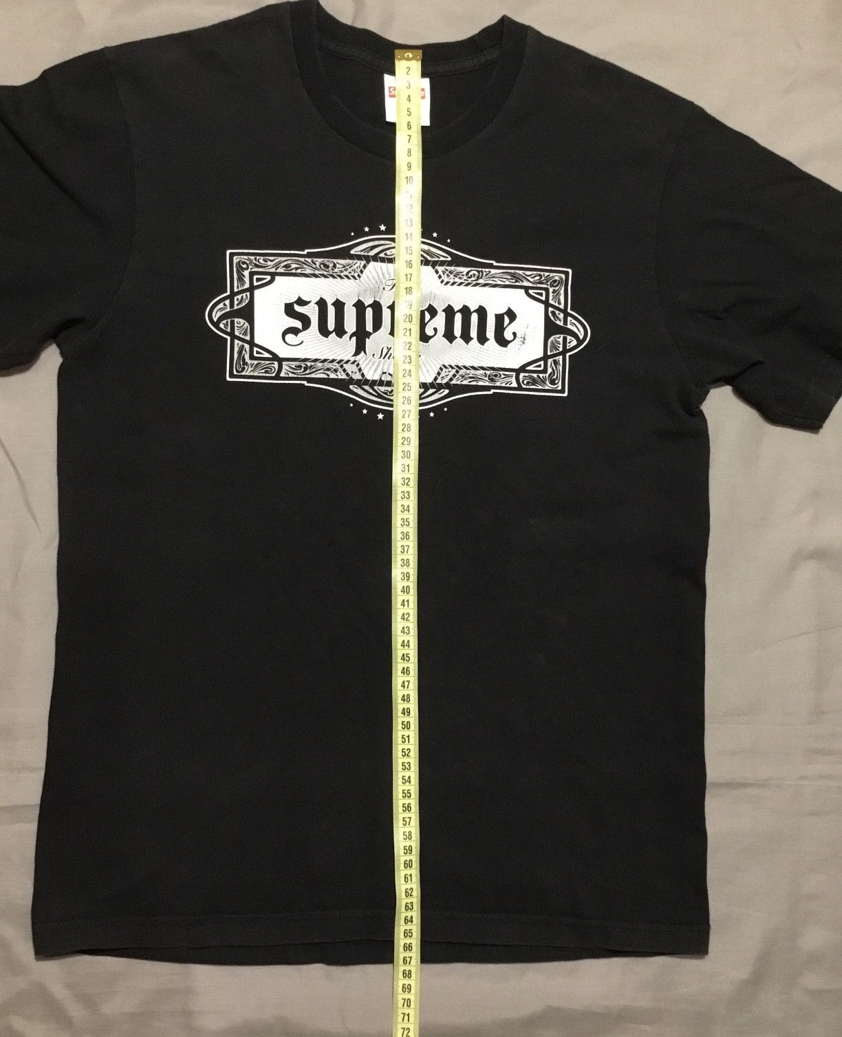 Supreme Supreme Top Shotta Graphic T-shirt Mens Black Size SWorn Size US S / EU 44-46 / 1 - 7 Thumbnail
