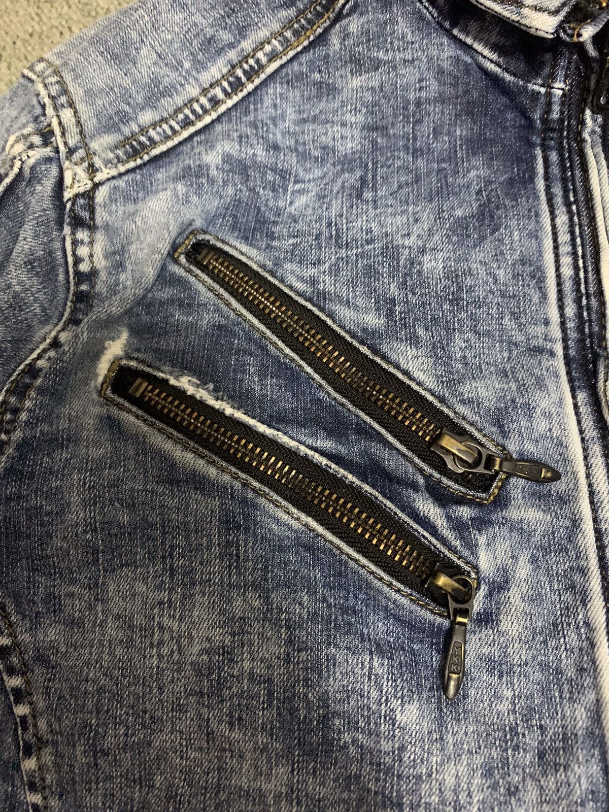 Japanese Brand Vintage Even River Denim Works Wear Jacket Zipper Size US M / EU 48-50 / 2 - 6 Thumbnail
