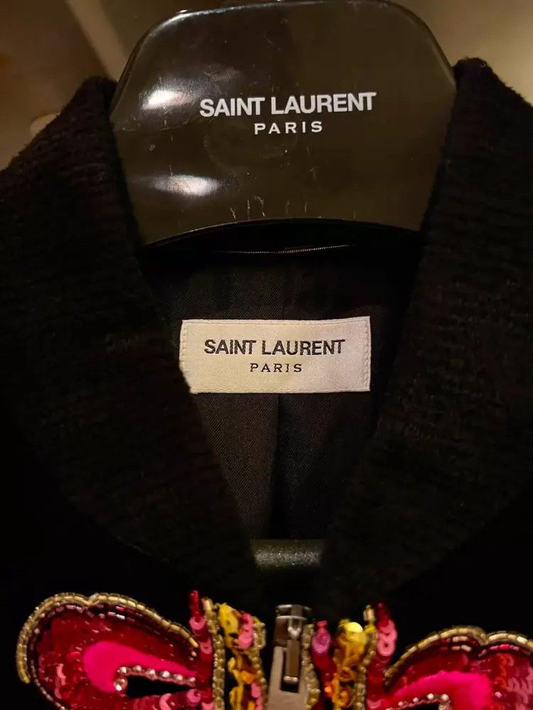 Saint Laurent Paris Sz 48 Saint Laurent Paris 18AW Velvet Patches Jacket Size US M / EU 48-50 / 2 - 5 Thumbnail