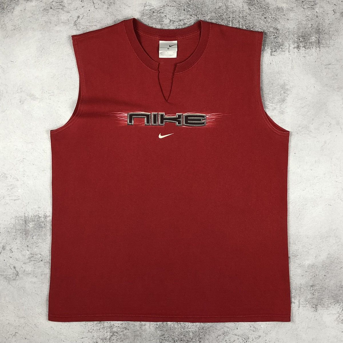 Nike Vintage Nike Shox Cyber Graphic Sleeveless Tee Size US M / EU 48-50 / 2 - 1 Thumbnail