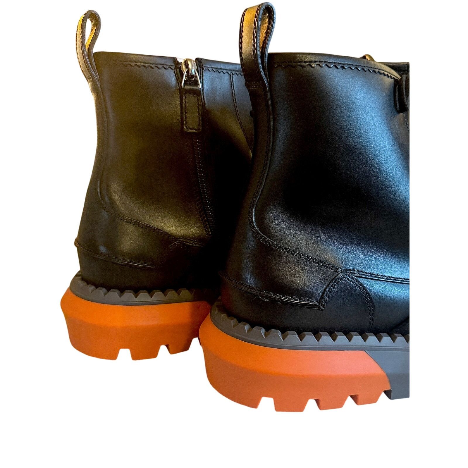Gucci Gucci NWB Balck and Orange Lace Up Boot Buckle Size US 11 / EU 44 - 4 Thumbnail
