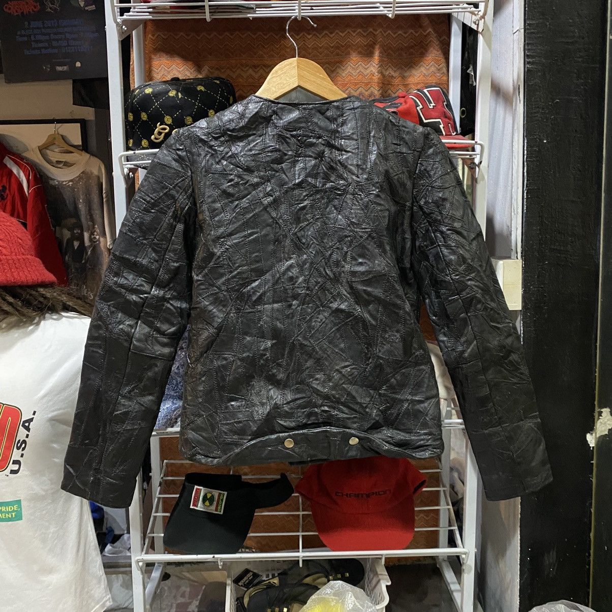 Acne Studios CRAZY VINTAGE 1997‼️ Acne Action Jeans leather biker jacket Size US S / EU 44-46 / 1 - 10 Thumbnail