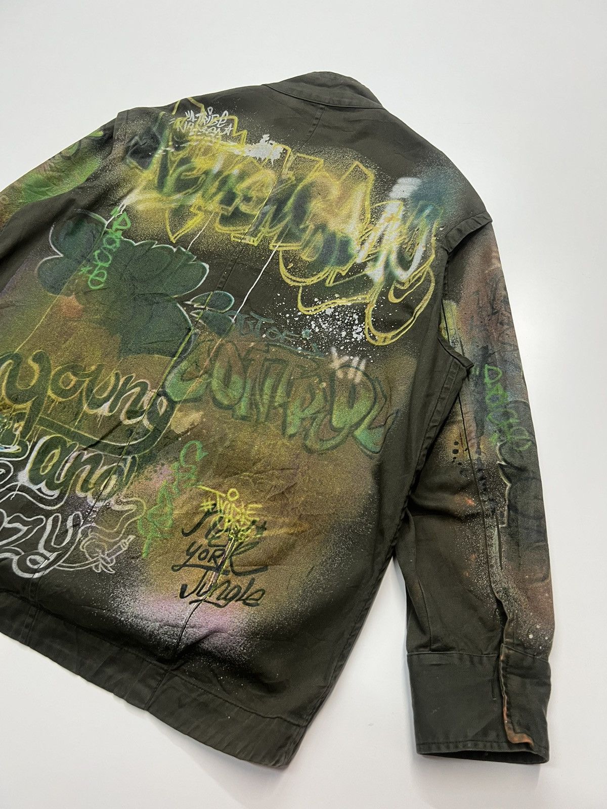 Zara 🔥ZARA WOMAN PAINTER ZIPPER JACKET Size M / US 6-8 / IT 42-44 - 3 Thumbnail