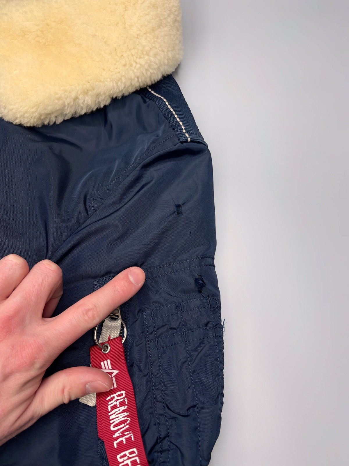 Alpha Industries Vintage Y2k Alpha Industries Bomber Jacket MA-2 Size US M / EU 48-50 / 2 - 10 Thumbnail