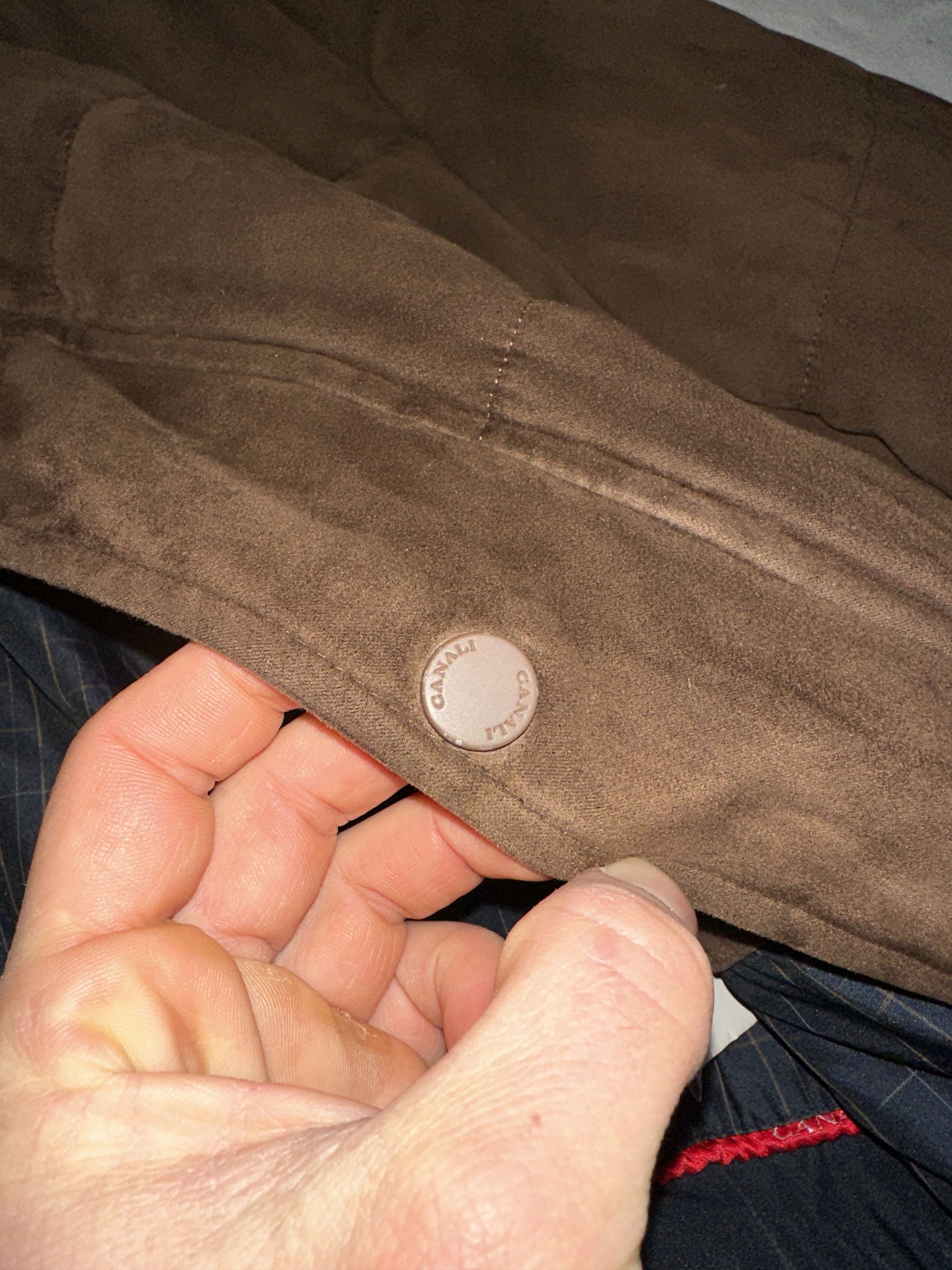 Canali Canali Sportswear Suede Rain Wind Tech Weatherproof Size 52 Size US L / EU 52-54 / 3 - 19 Thumbnail