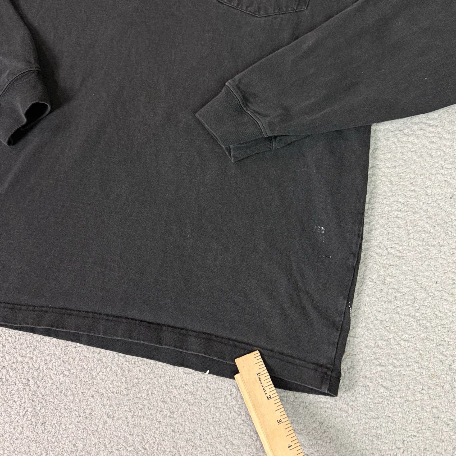 Carhartt VINTAGE Carhartt Shirt Mens Black XL Loose Fit Crew Neck Long Sleeve Casual 100% Cotton Size US L / EU 52-54 / 3 - 4 Thumbnail