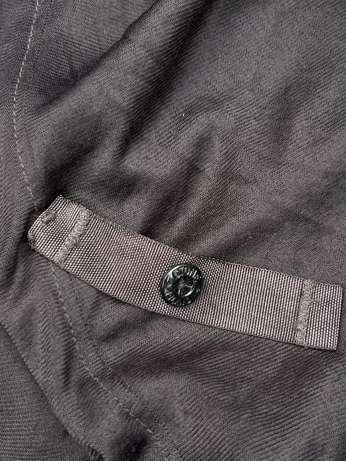 Stone Island Stone Island Brushed Polyamide Overshirt in Charcoal- Large Size US L / EU 52-54 / 3 - 14 Thumbnail