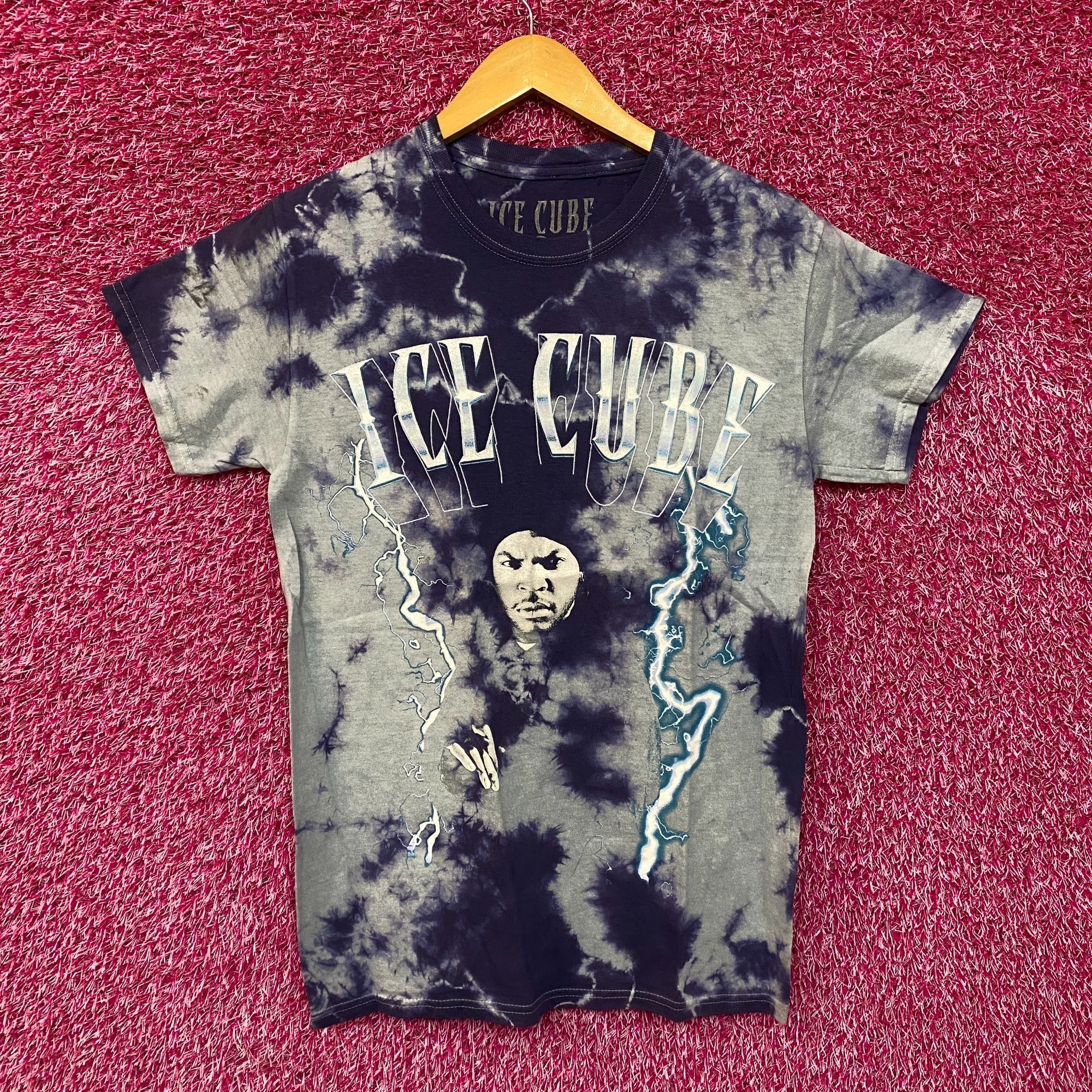 Rap Tees Ice Cube Electrifying West Coast Vey Own Rap Icon Tie Dye S Size US S / EU 44-46 / 1 - 1 Thumbnail