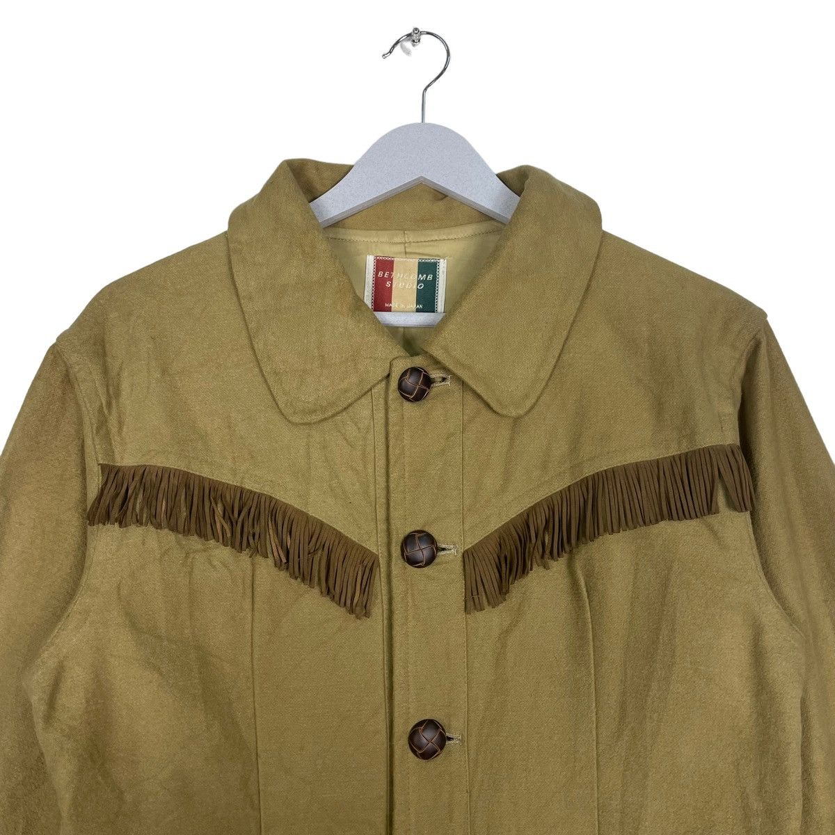 Designer × Edition Japan × Japanese Brand 💥BETHCOMB STUDIO JAPAN WESTERN JACKET Size M / US 6-8 / IT 42-44 - 2 Thumbnail