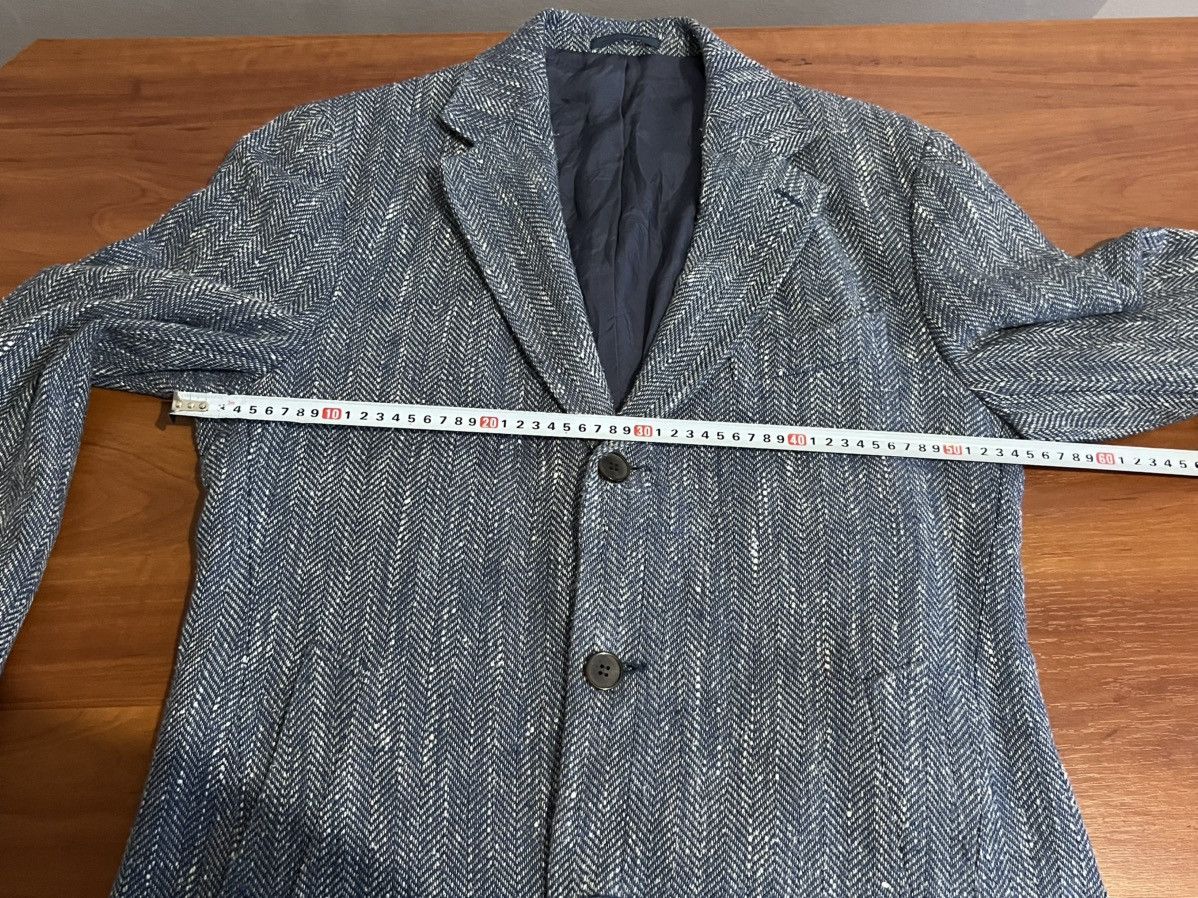 Suitsupply SUITSUPPLY Heavy Coat Vicenza Herringbone Men’s Blue Size 44 Size US S / EU 44-46 / 1 - 15 Thumbnail