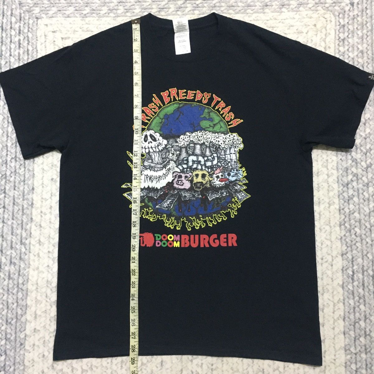 Band Tees × Punk and Yo Rare Doom Hardcore Rock Band Tees Size US L / EU 52-54 / 3 - 6 Thumbnail