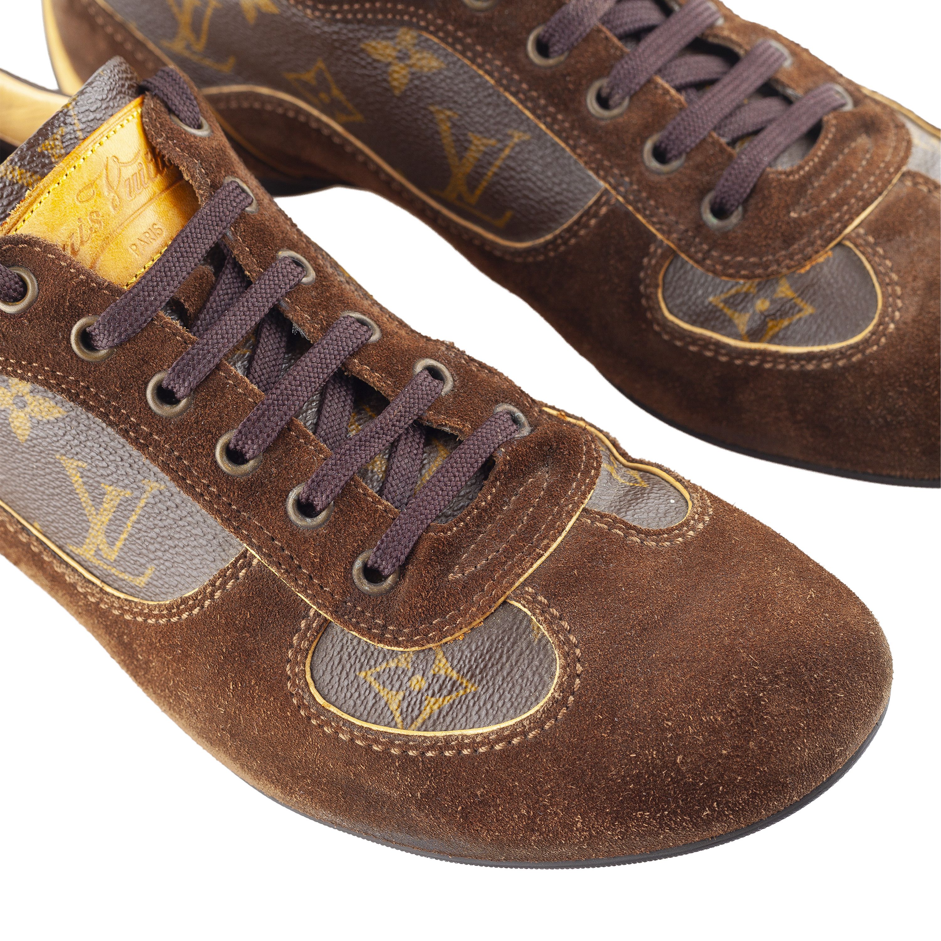 Louis Vuitton Brown Monogram Canvas Energie Low Top Sneakers