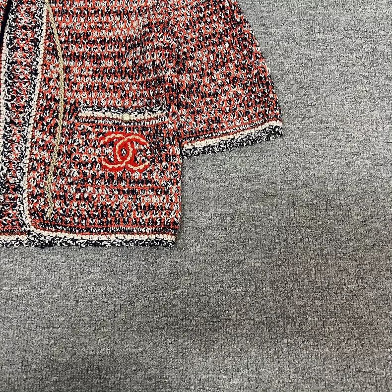 Chanel Chanel Double C Woven Knit Cardigan Size XS / US 0-2 / IT 36-38 - 3 Thumbnail