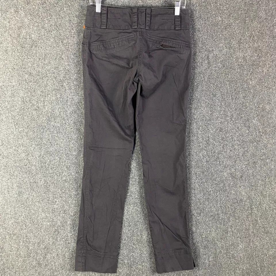 nau NAU Pants Women's Size 4 Chino Gray Mid Rise Organic Adults Size 27" / US 4 / IT 40 - 5 Thumbnail