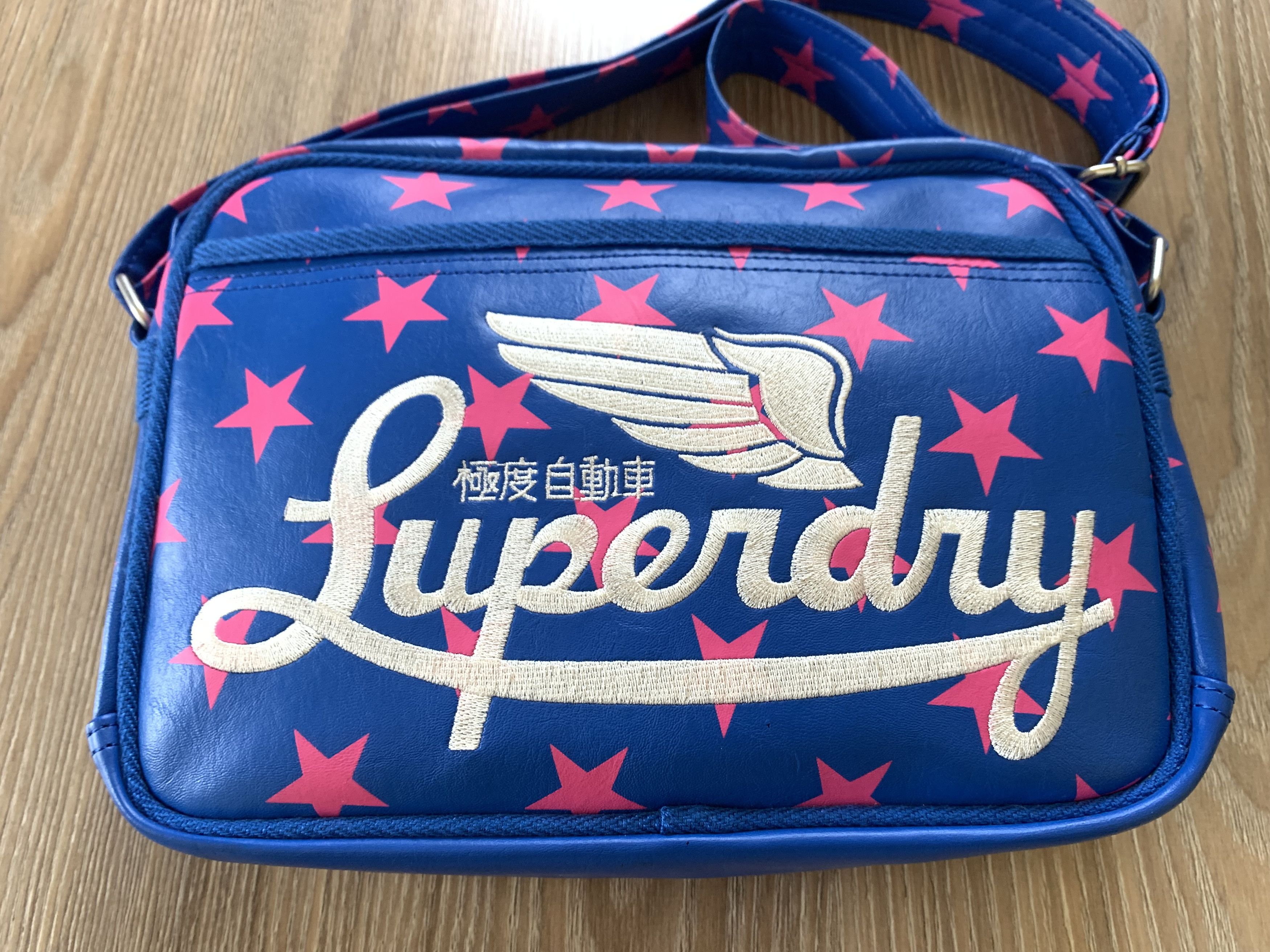 Superdry Superdry Men Blue Sling Bag All Star Mini Icarus Size ONE SIZE - 5 Thumbnail