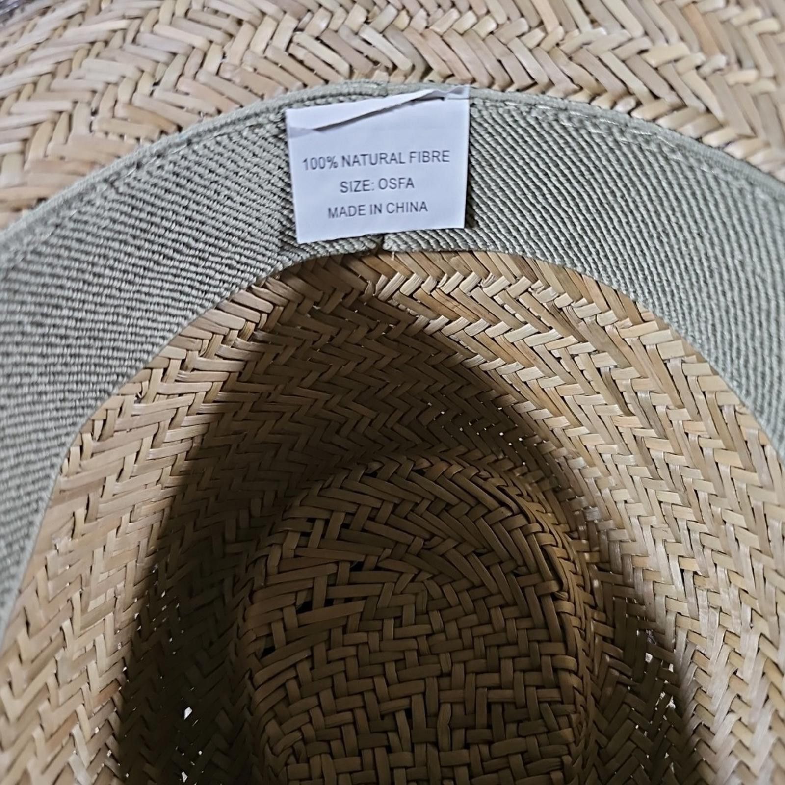 The Unbranded Brand 2010 Ford EAA OSHKOSH AIRVENTURE Straw Hat OSFA Size ONE SIZE - 5 Thumbnail