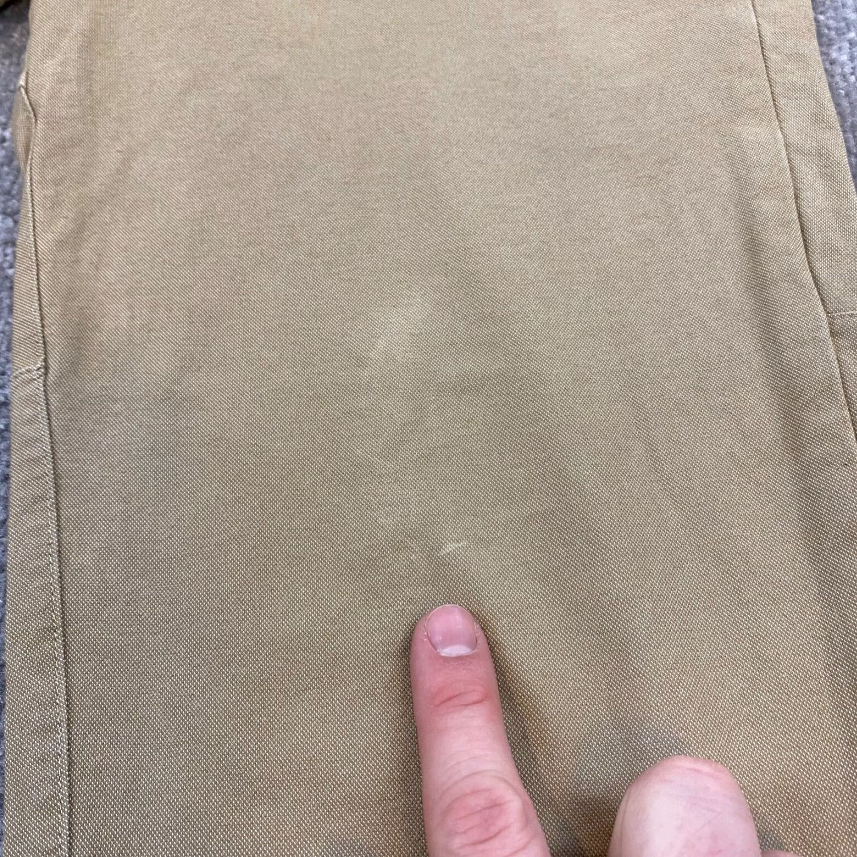 Lululemon Lululemon Commission Pants Mens 31 Light Brown Beige 31 x 30 Chino Khaki LM5AC0S Size US 31 - 7 Thumbnail