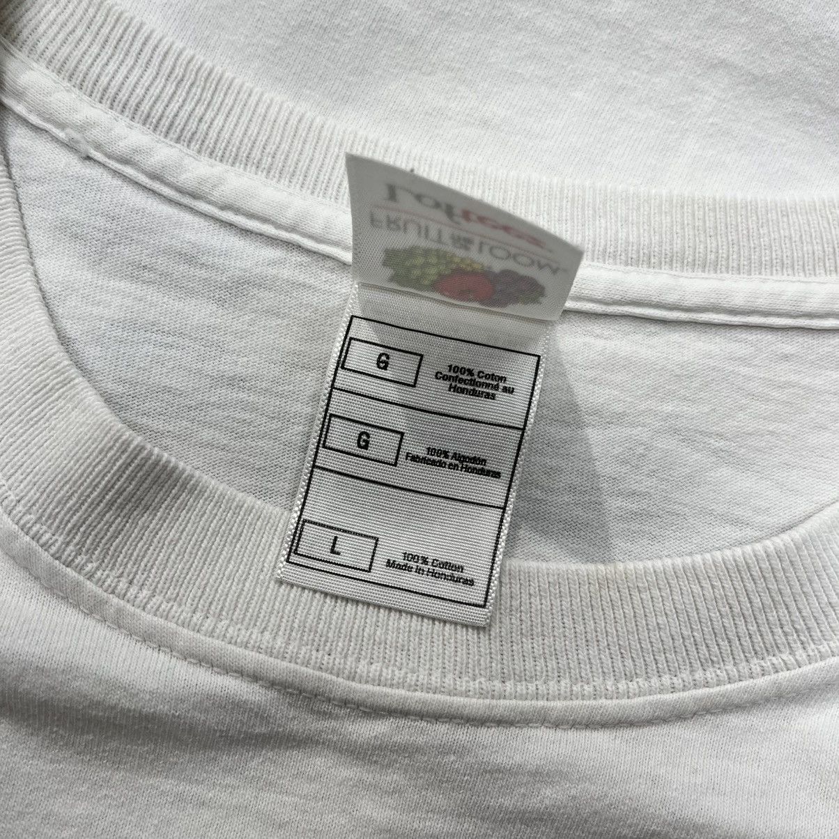 Vintage Vintage Tee White Size US L / EU 52-54 / 3 - 4 Thumbnail