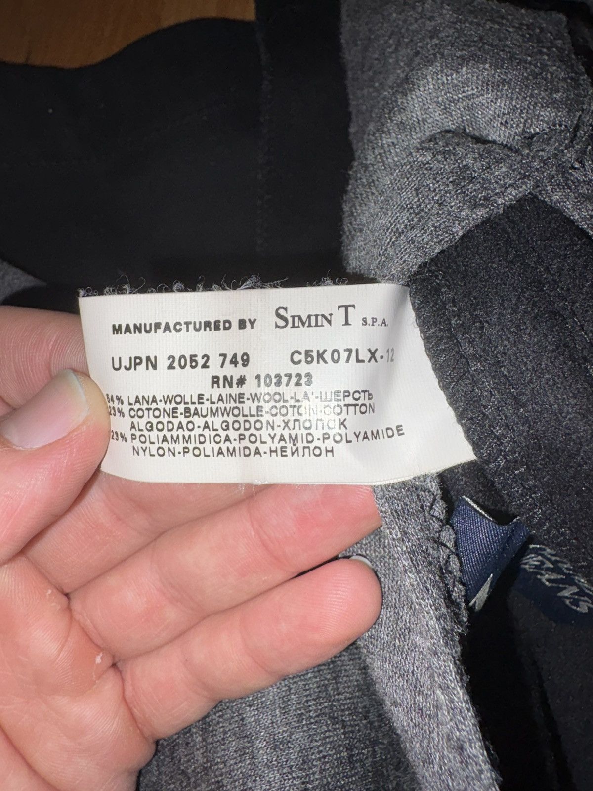 Armani Armani Jeans black peacoat Size US S / EU 44-46 / 1 - 6 Thumbnail