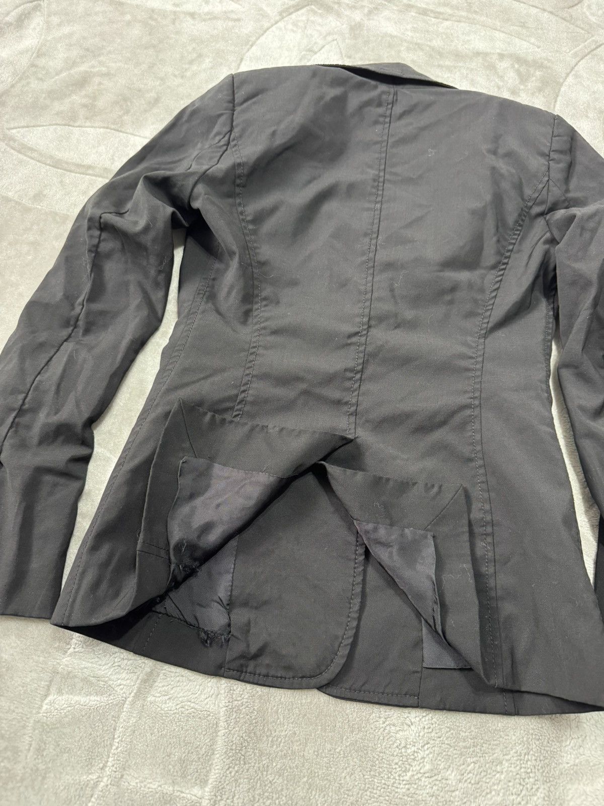 Bally Bally Switzerland Suit Jacket Blazer Wool Black size 34 XS Size XS / US 0-2 / IT 36-38 - 9 Thumbnail