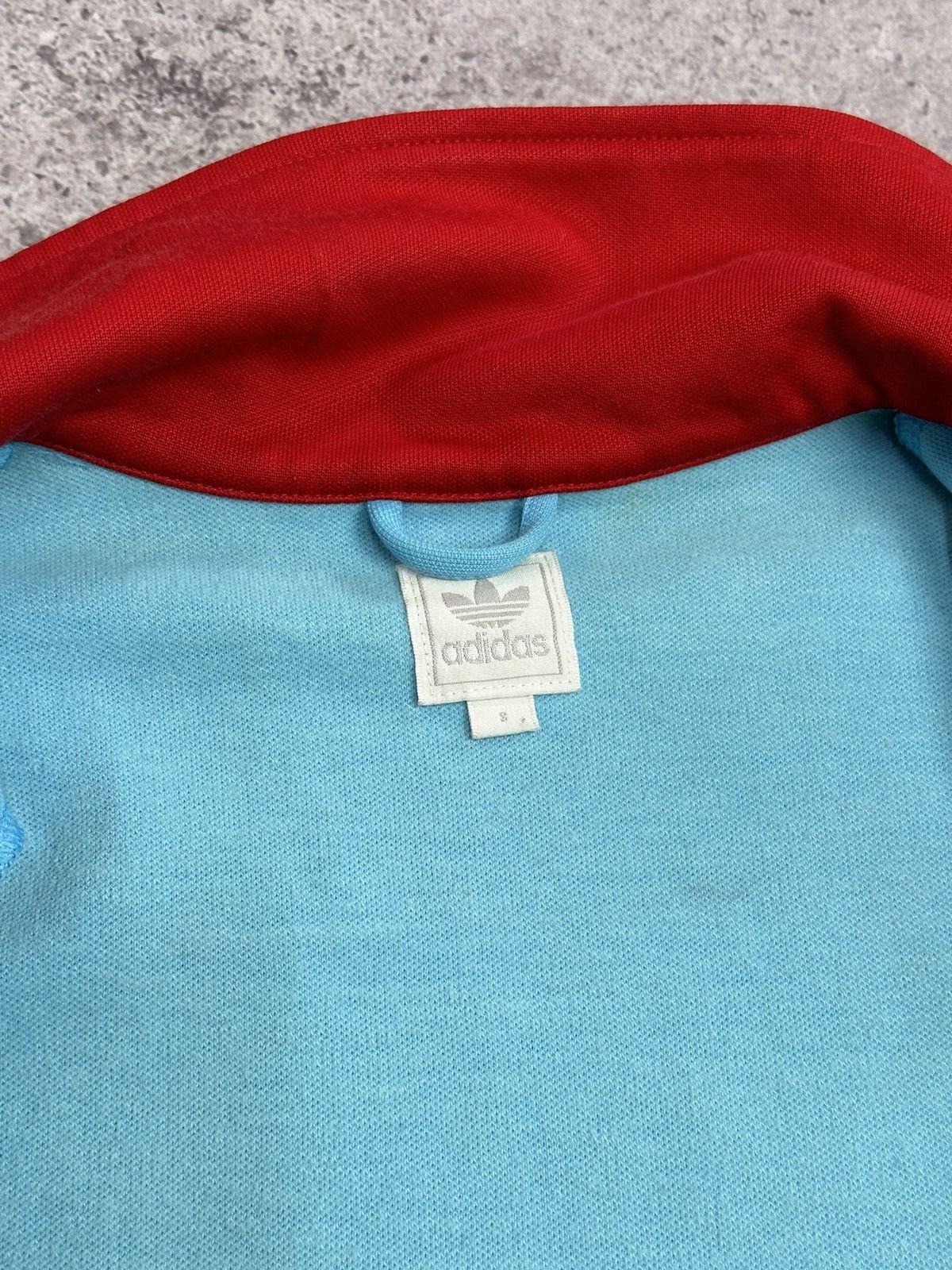 Adidas × Vintage Vintage Adidas Blokecore Track Jacket Blue Big Logo Y2K Size US S / EU 44-46 / 1 - 11 Thumbnail