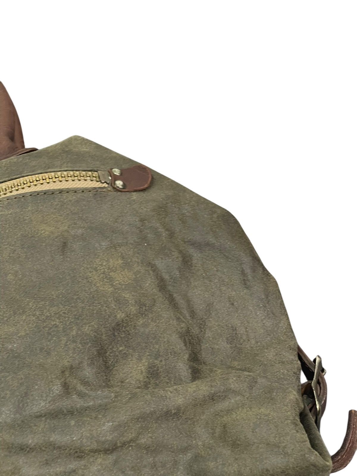 Japanese Brand Full Leather United Arrows Japan Duffle Bag 1🟩6 Size ONE SIZE - 17 Thumbnail