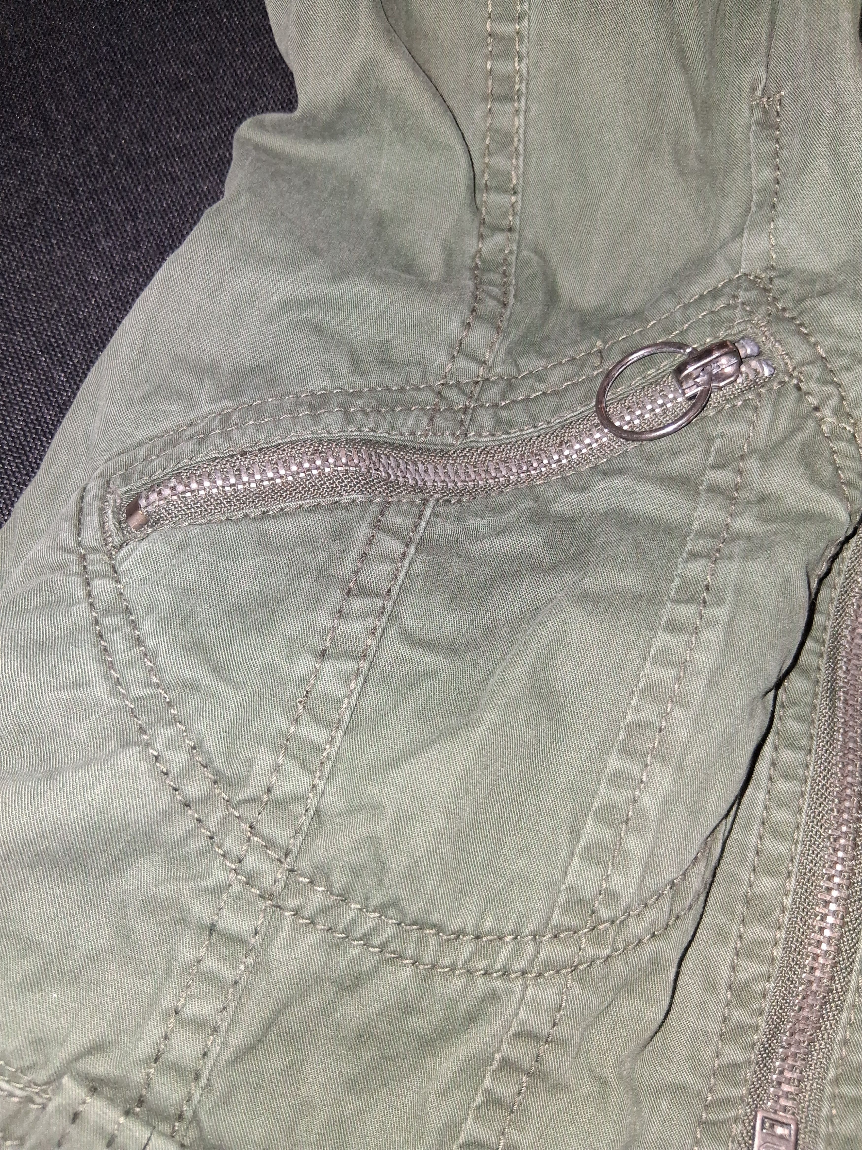 Diesel RARE Vintage DIESEL Y2K Military Utility Zip Jacket Dress Size M / US 6-8 / IT 42-44 - 7 Thumbnail