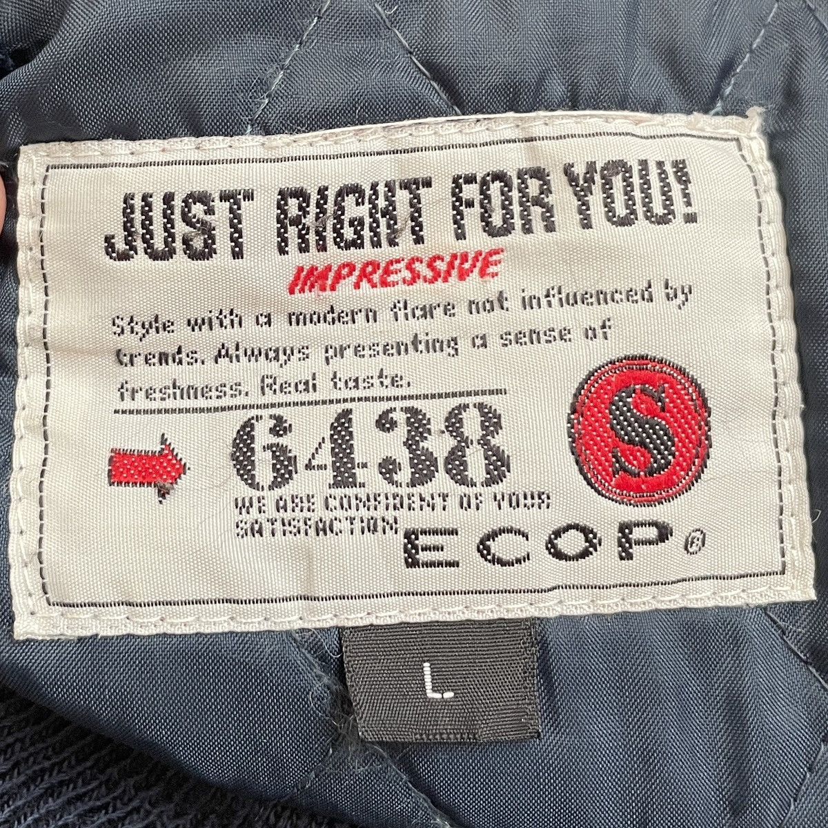 Vintage Vintage Racing Brand Impressive Big Logo Bomber Jacket 1990s Size US L / EU 52-54 / 3 - 11 Thumbnail