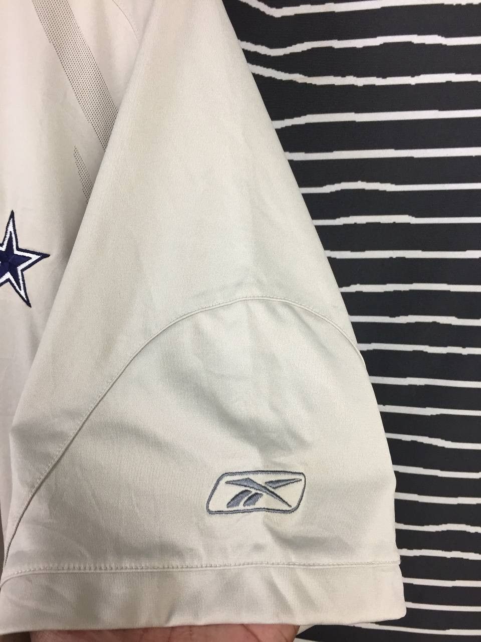 NFL × Reebok × Vintage Vtg Reebok Prestige Sports Dallas Cowboys NFL Polo Tee Size US XL / EU 56 / 4 - 5 Thumbnail